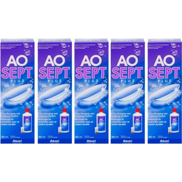 Aosept Plus Multipack Eco 5x360ml - Produit pour lentilles