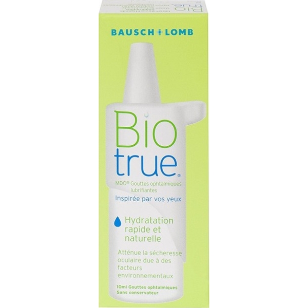 Biotrue Eye Drops - 10ml - Produit pour lentilles