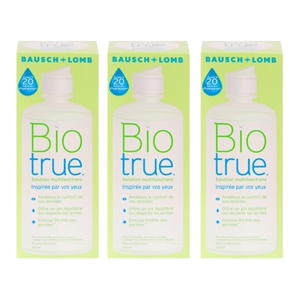 Biotrue Multipack Eco 3x300ml - Produit pour lentilles