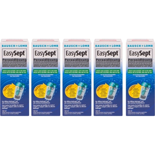 Easysept Multipack Eco 5x360ml - Produit pour lentilles