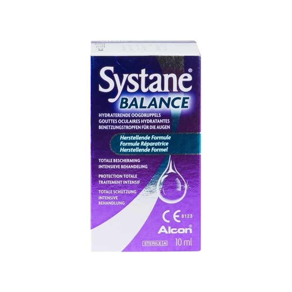 Gouttes lubrifiantes Systane Balance - Produit pour lentilles