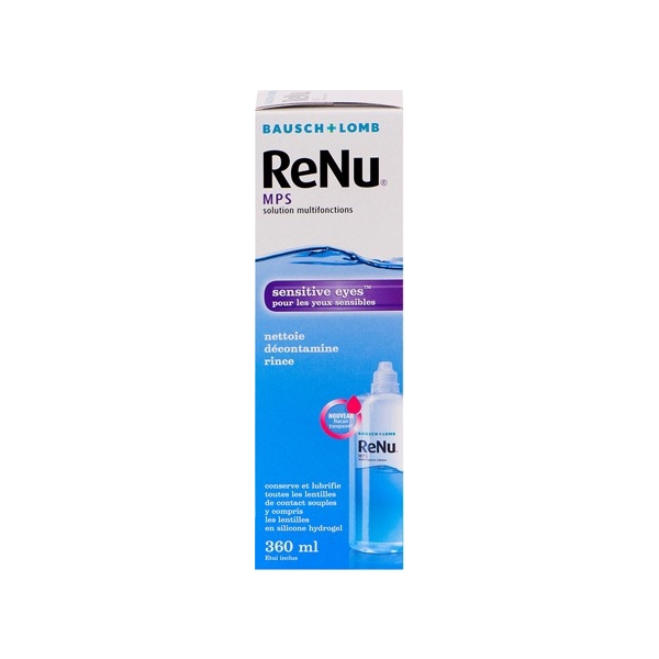 Renu MPS 360ml - Produit pour lentilles