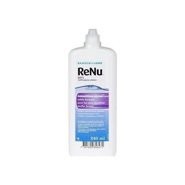 Renu MPS Flat 240ml - Produit pour lentilles
