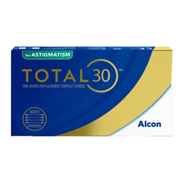 Total 30 for Astigmatism (6 lentilles) - Lentilles de contact